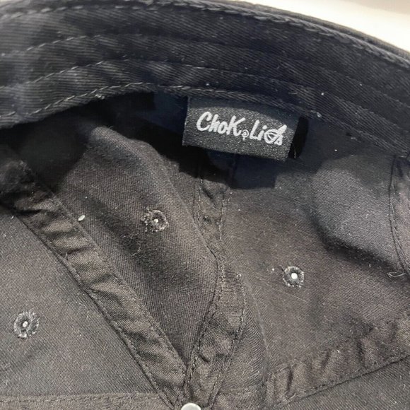 "Be Kind" Black Dad Hat Adjustable Chok Lids, Preowned Clean - Picture 7 of 8